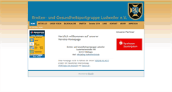 Desktop Screenshot of bgs-ludweiler.de
